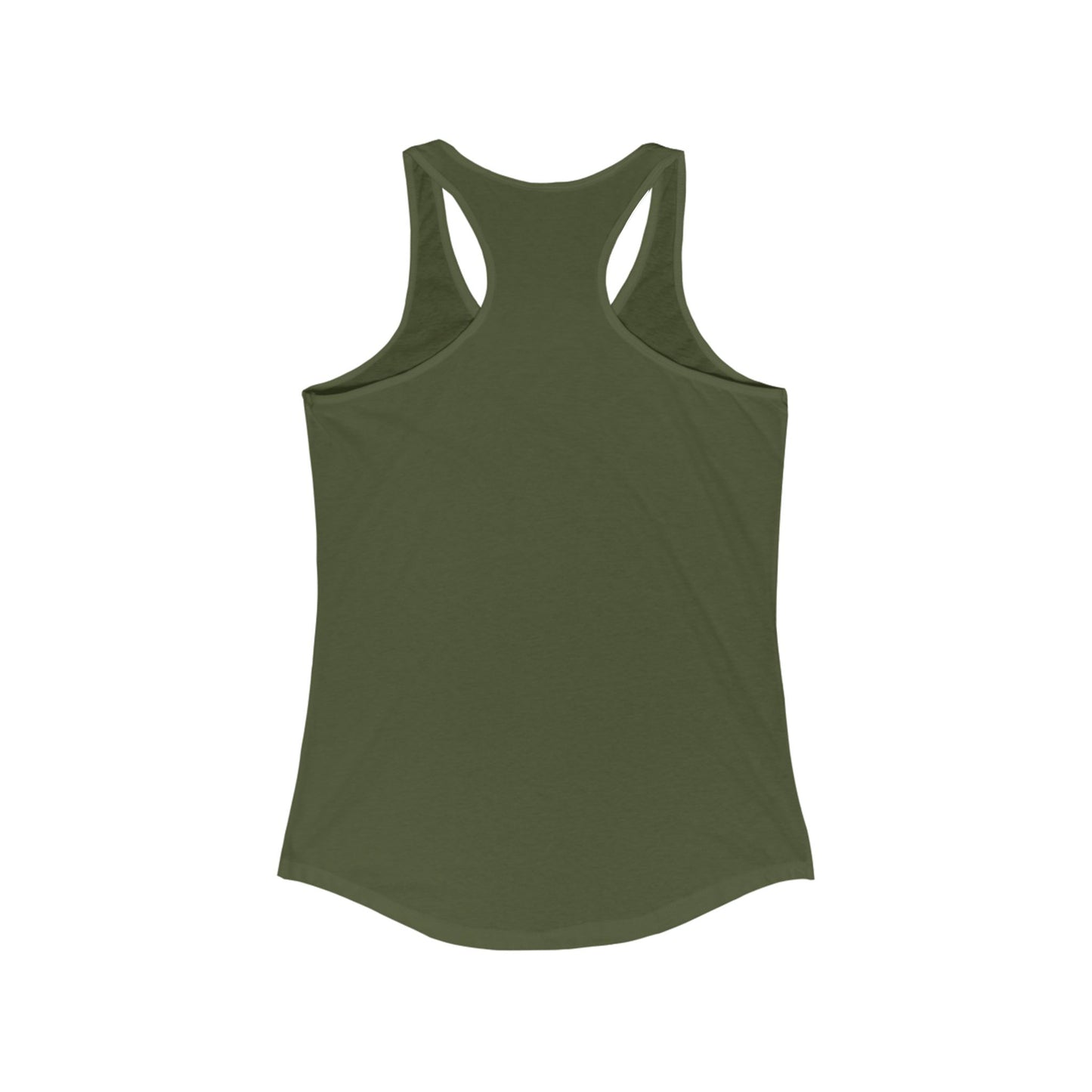 Not a quitter Women's Ideal Racerback work out Tank