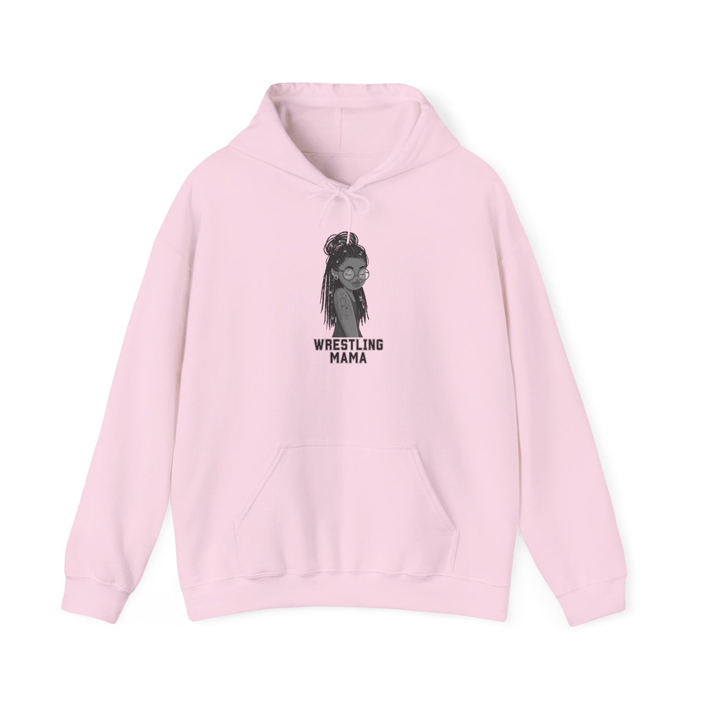 wrestling mama Unisex Heavy Blend™ Hooded Sweatshirt