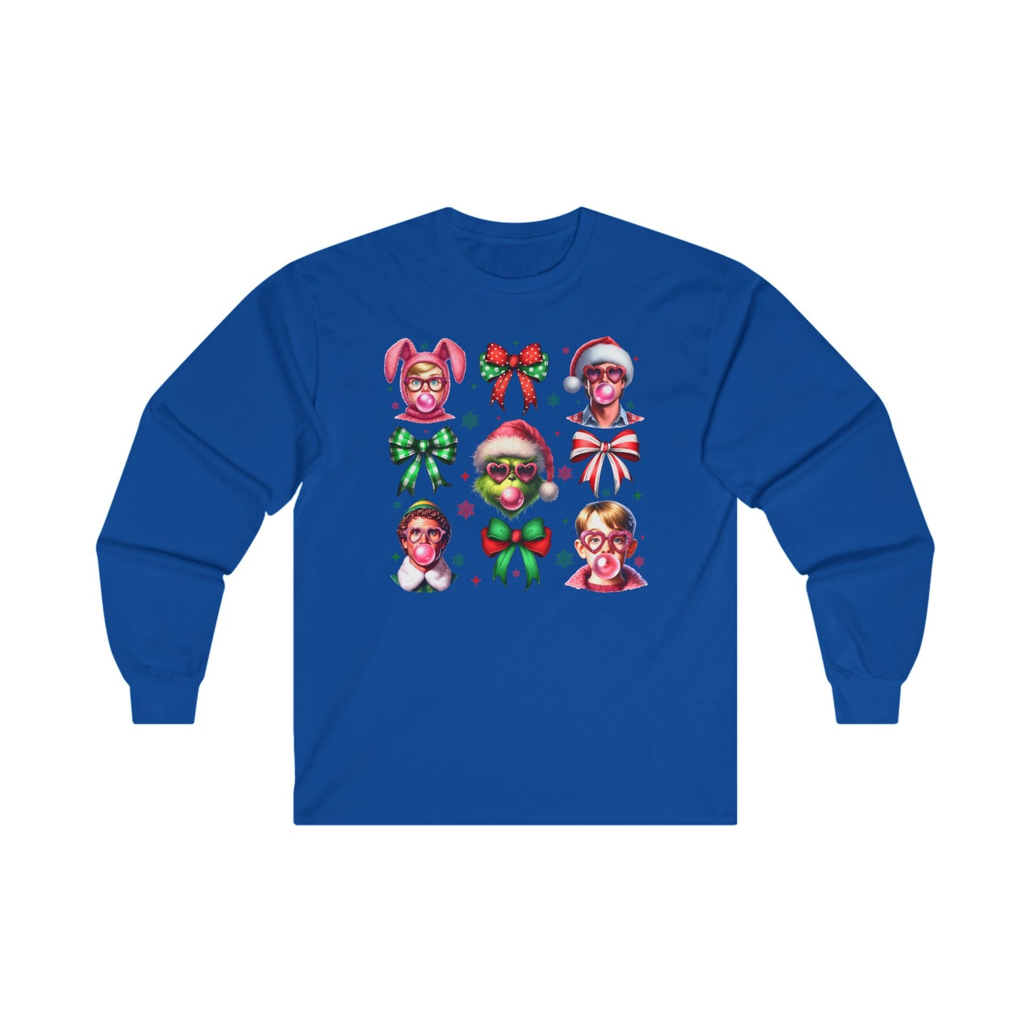 Christmas Movie Coquette Long Sleeve Tee