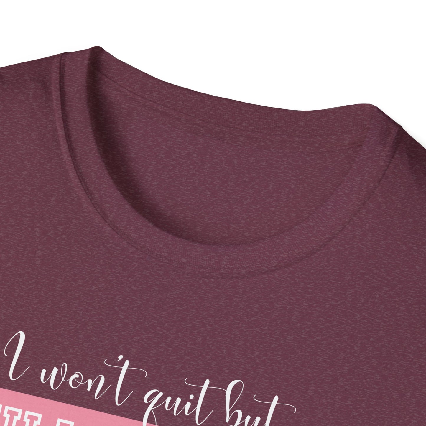 Funny Gym Unisex T-Shirt - I Won't Quit But I Will Complain