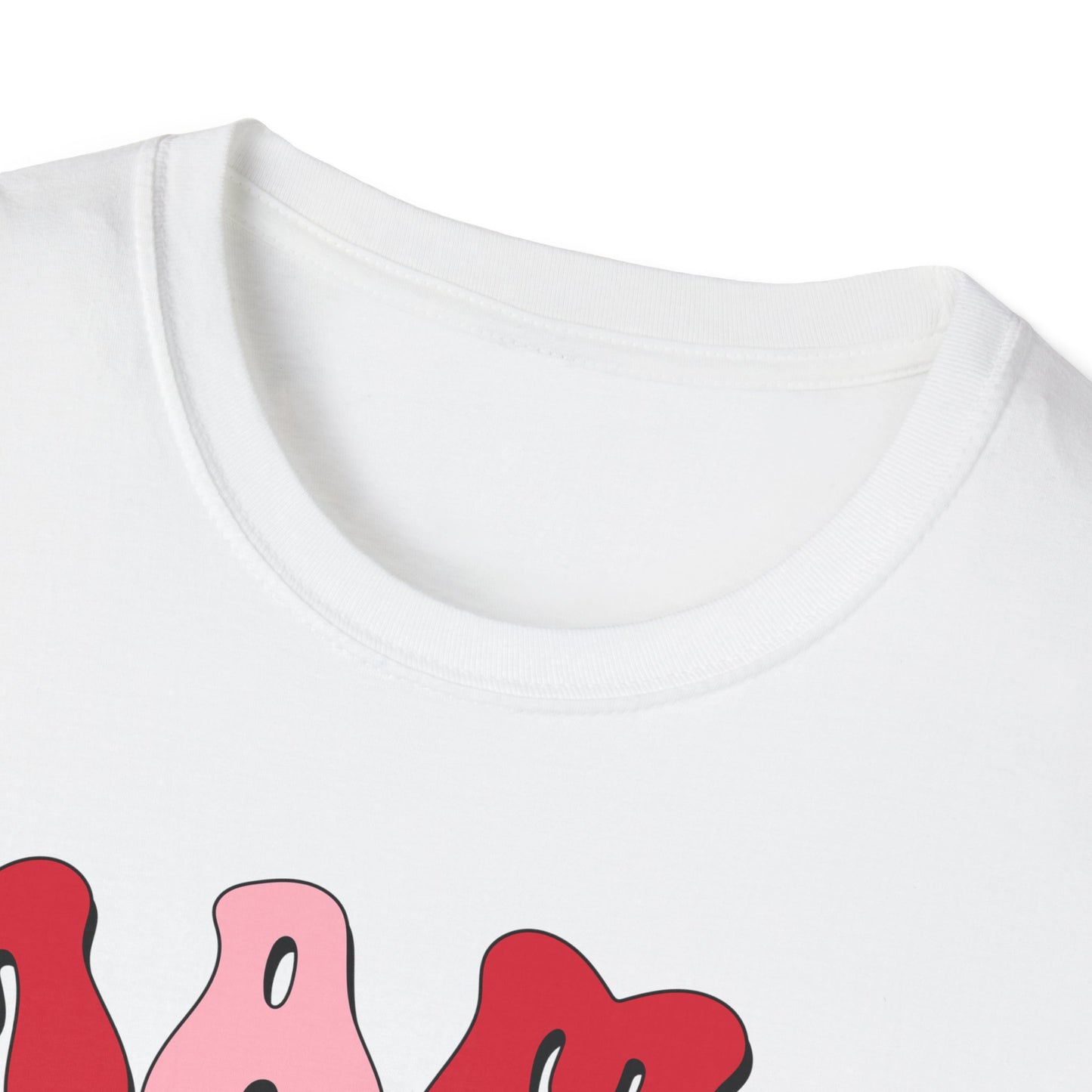 mama valentines day Unisex fitting Softstyle T-Shirt