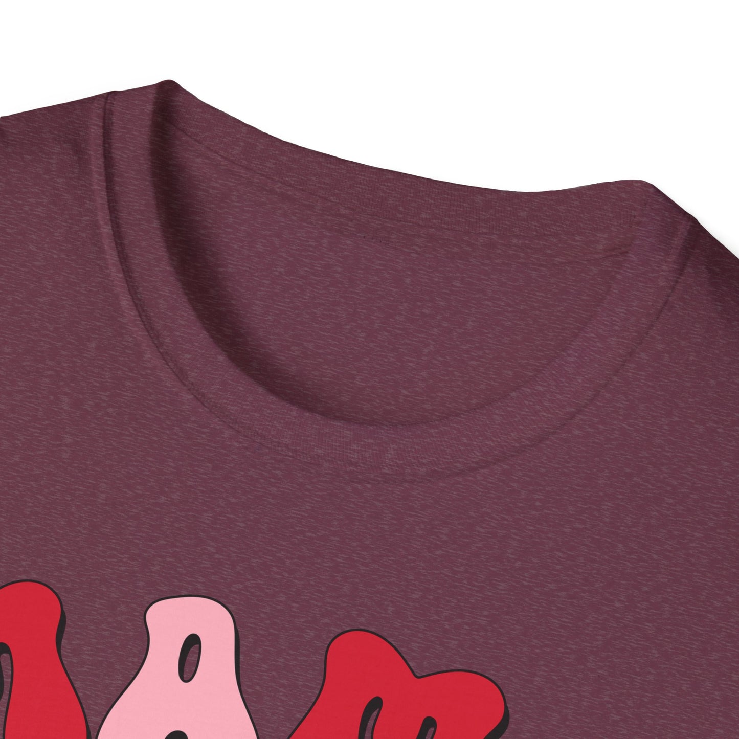 mama valentines day Unisex fitting Softstyle T-Shirt