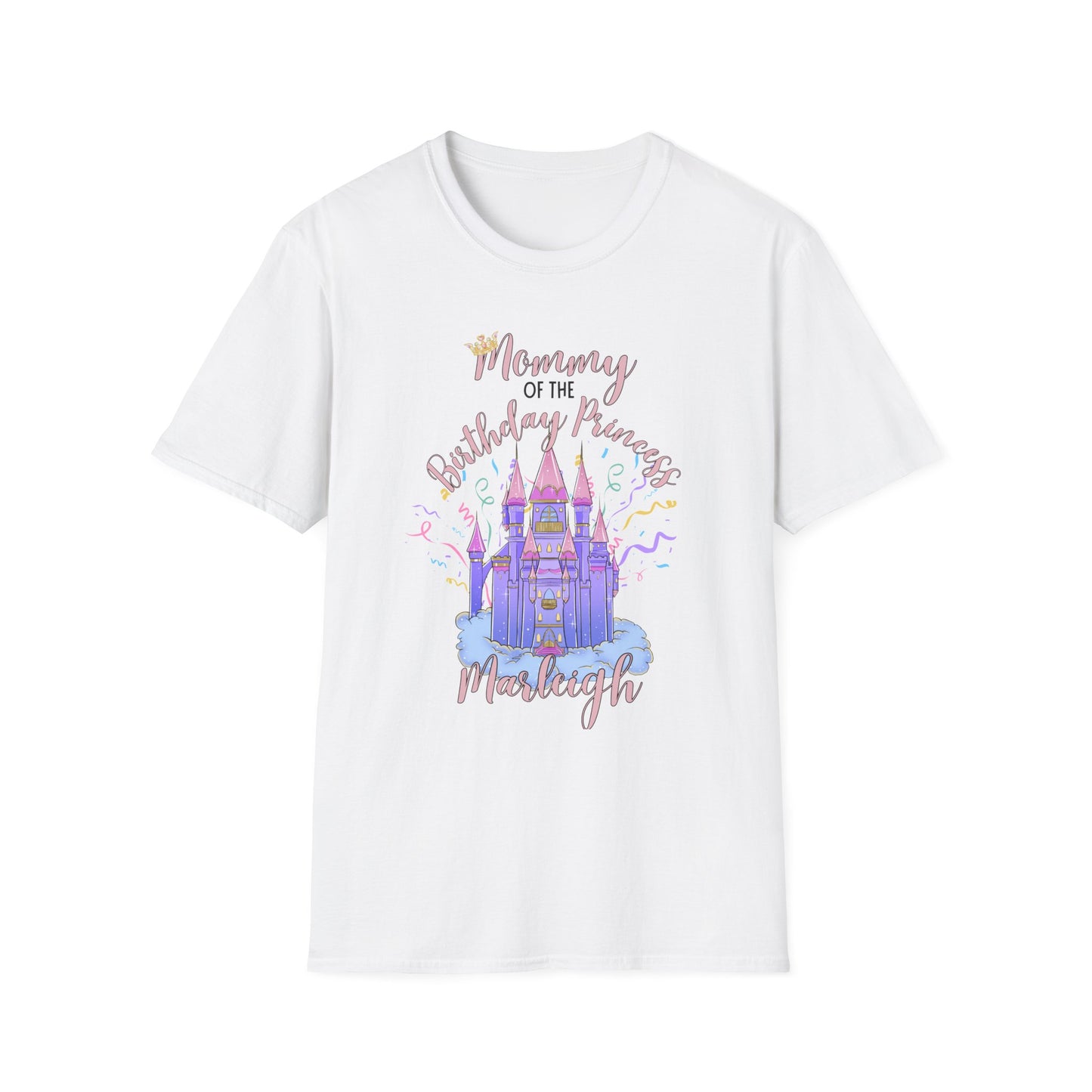 mom of the birthday princess shirt