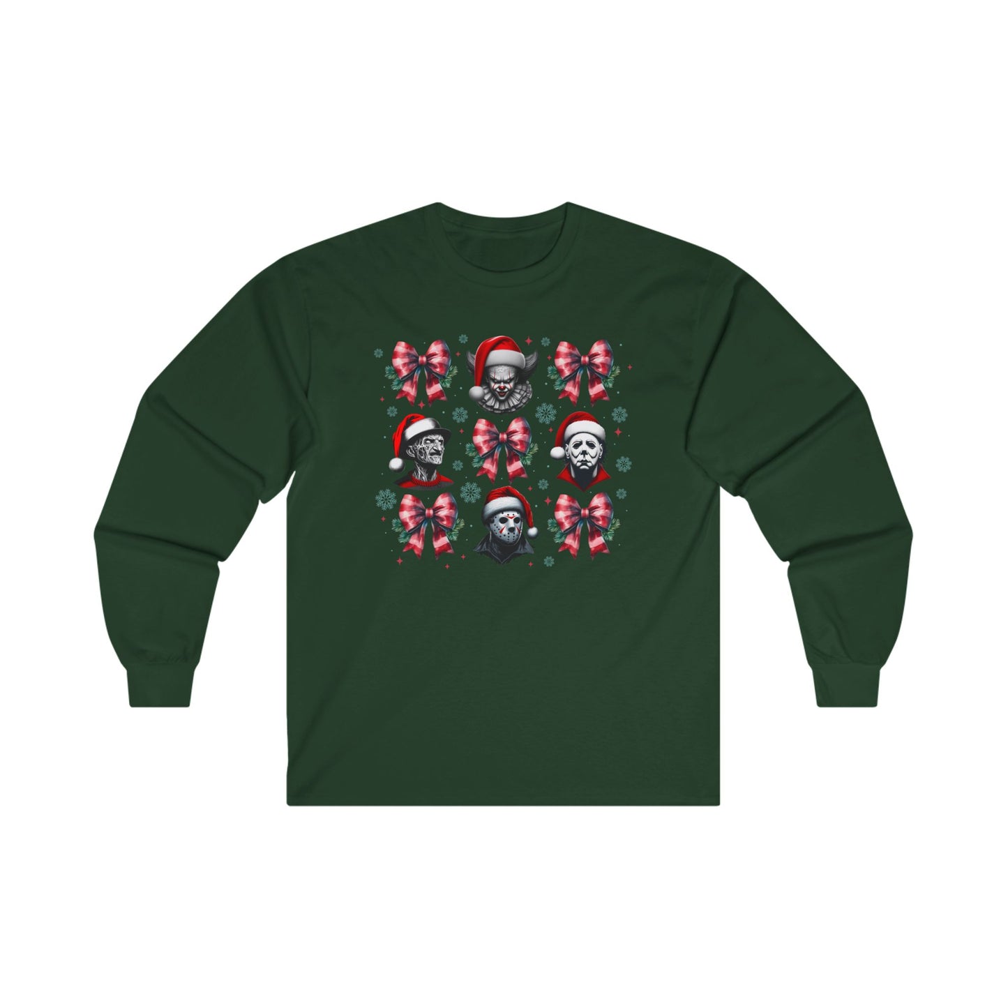 Christmas Horror Movie unisex Long Sleeve Tee