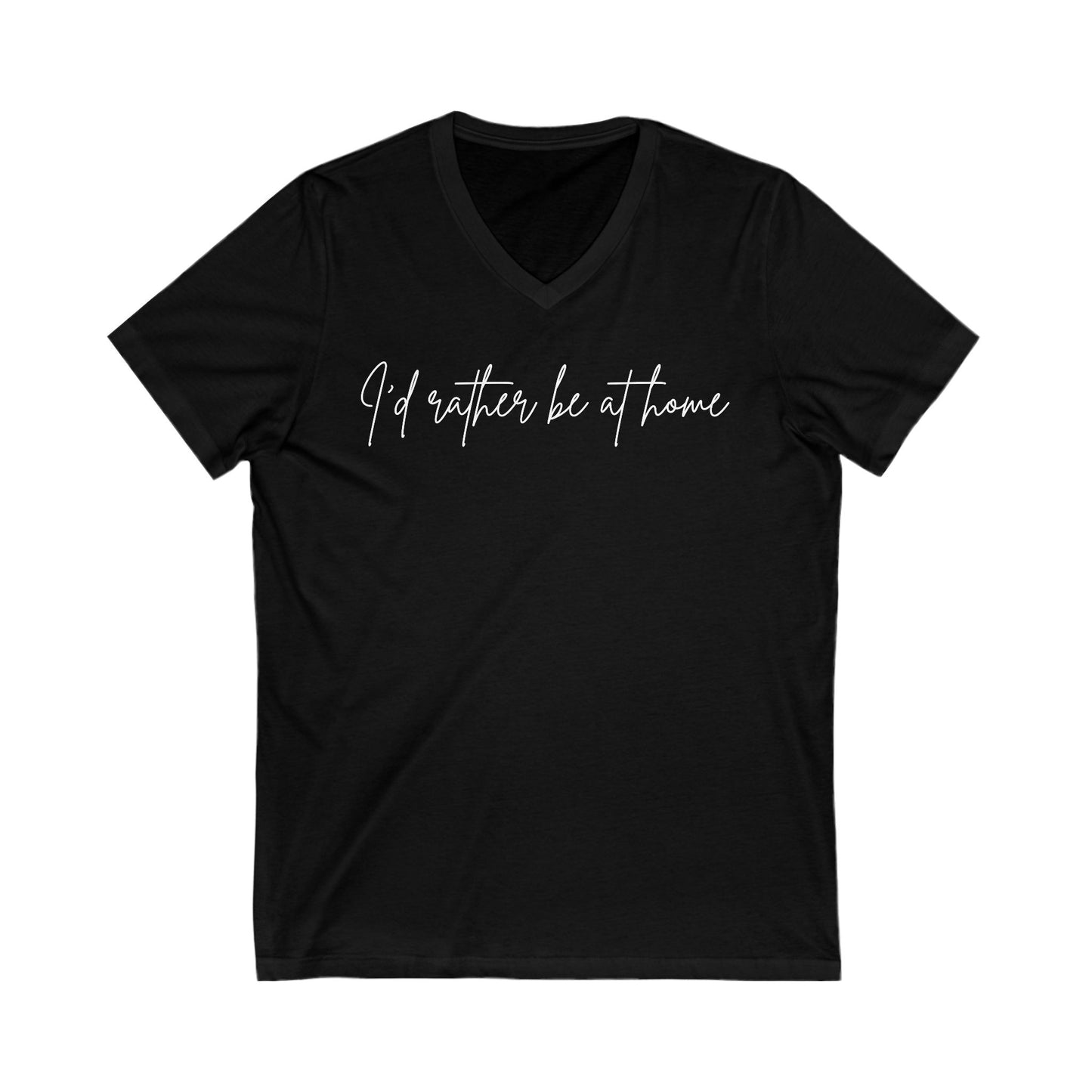 Funny Homebody V-Neck Tee