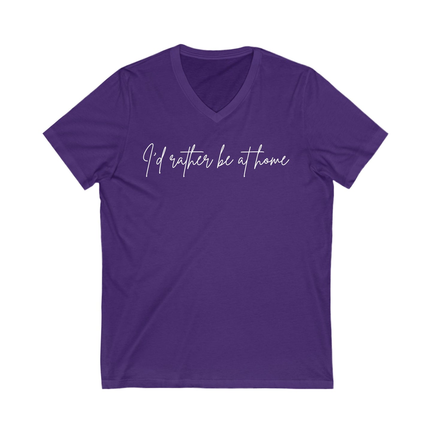 Funny Homebody V-Neck Tee