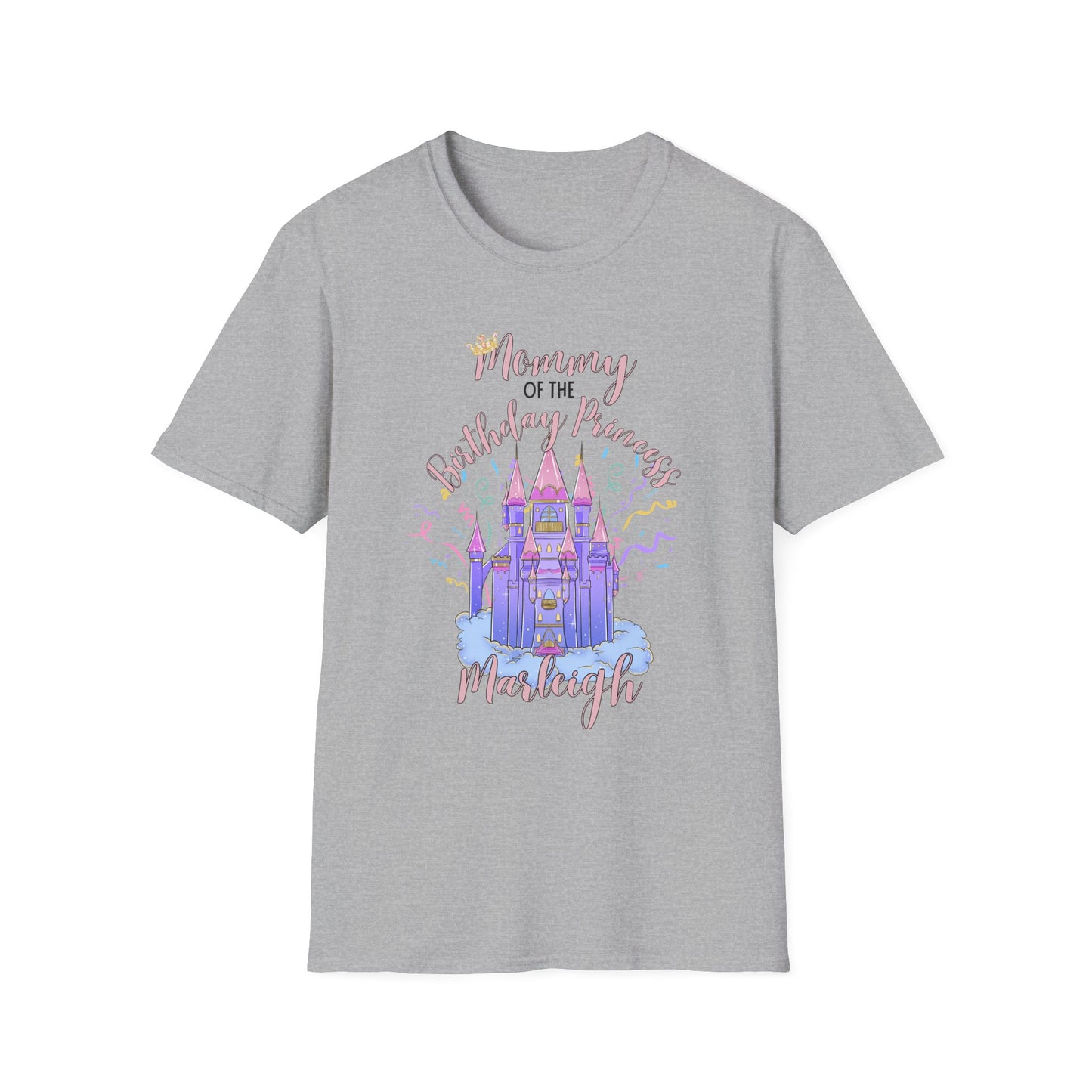 mom of the birthday princess shirt