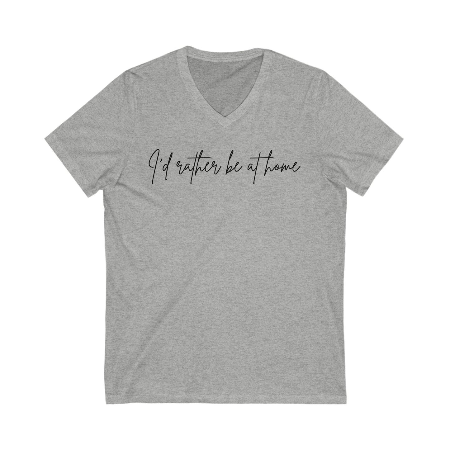 Funny Homebody V-Neck Tee