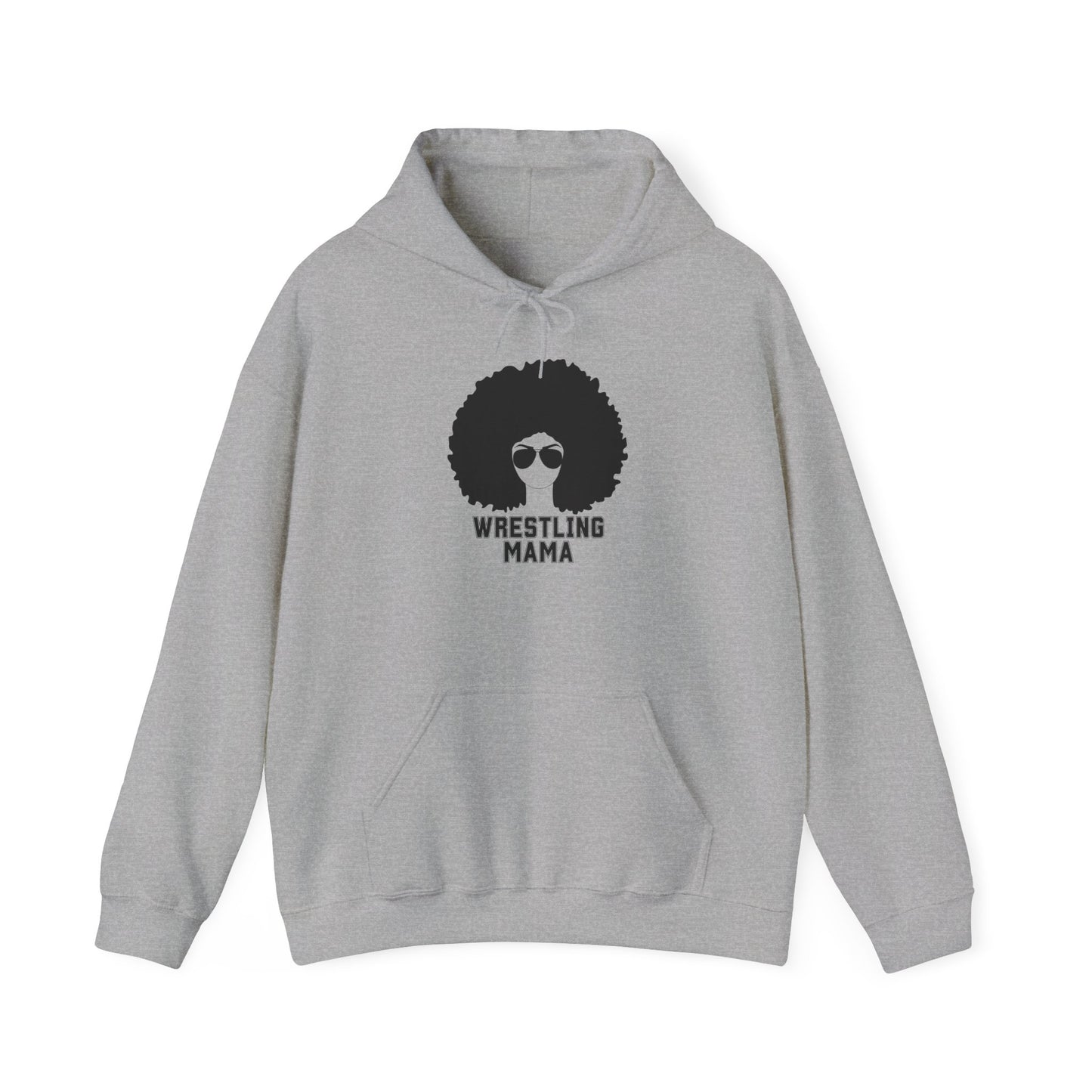 Wrestling Mama Unisex Heavy Blend™ Hooded Sweatshirt