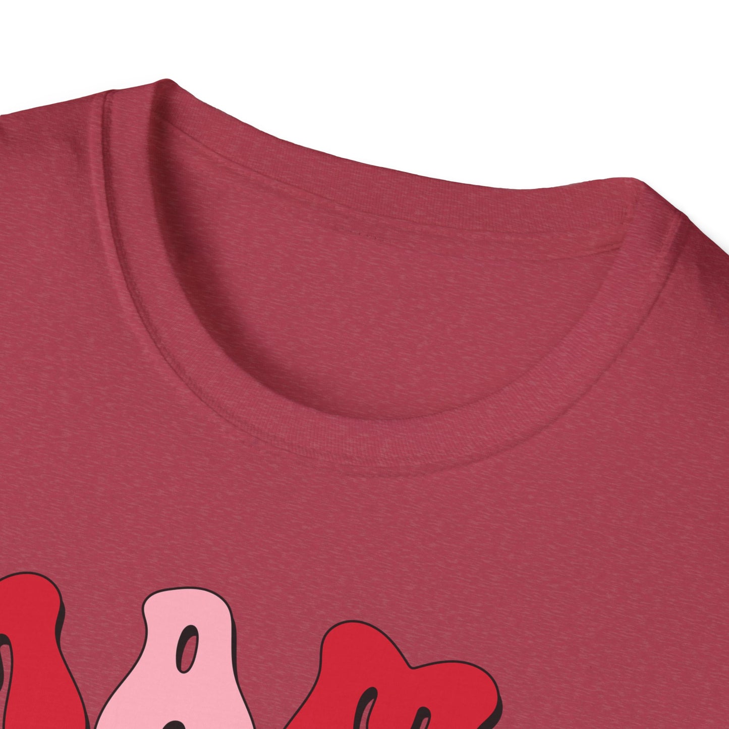 mama valentines day Unisex fitting Softstyle T-Shirt