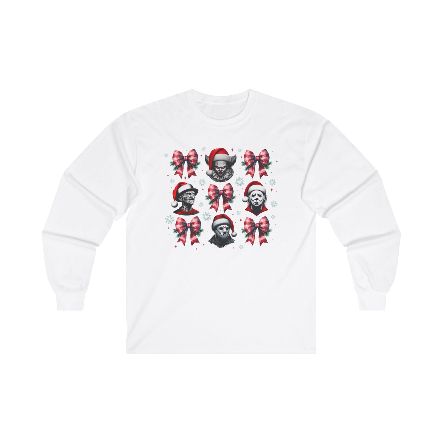 Christmas Horror Movie unisex Long Sleeve Tee
