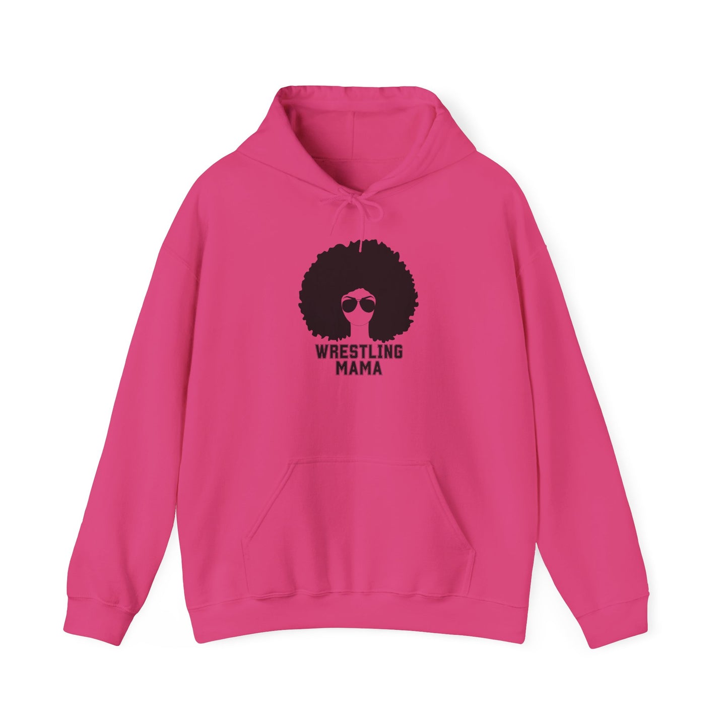 Wrestling Mama Unisex Heavy Blend™ Hooded Sweatshirt
