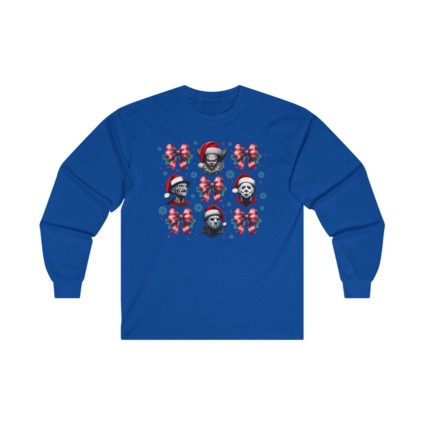 Christmas Horror Movie unisex Long Sleeve Tee