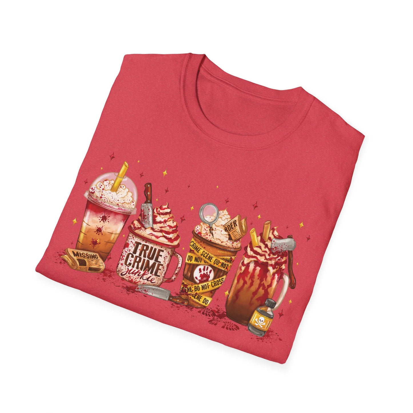 Coffee Lover True Crime Junkie T-Shirt