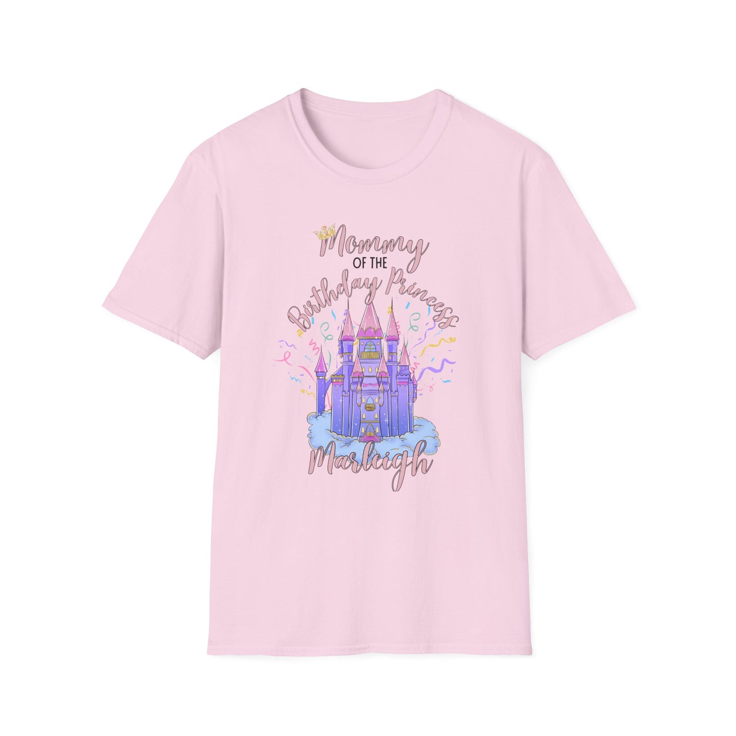 mom of the birthday princess shirt