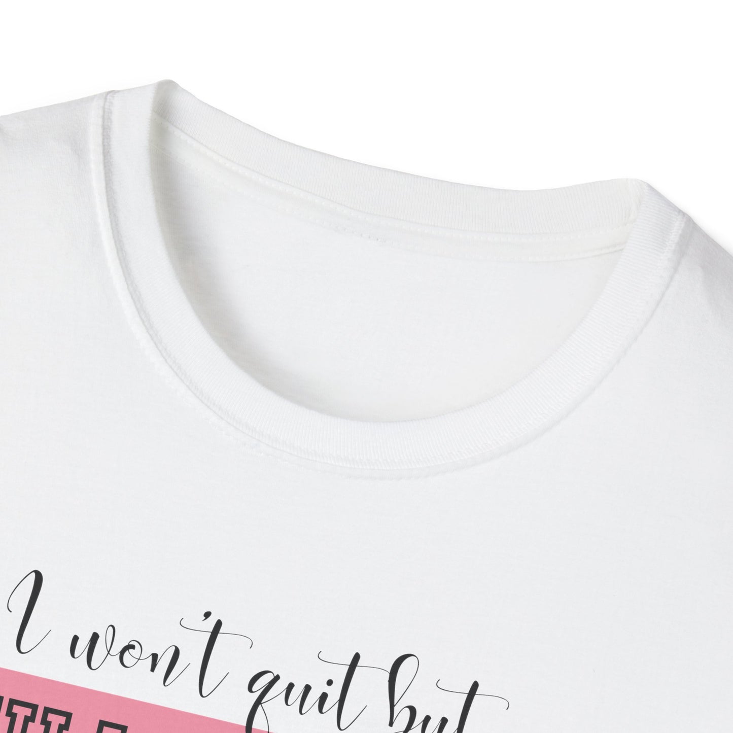 Funny Gym Unisex T-Shirt - I Won't Quit But I Will Complain