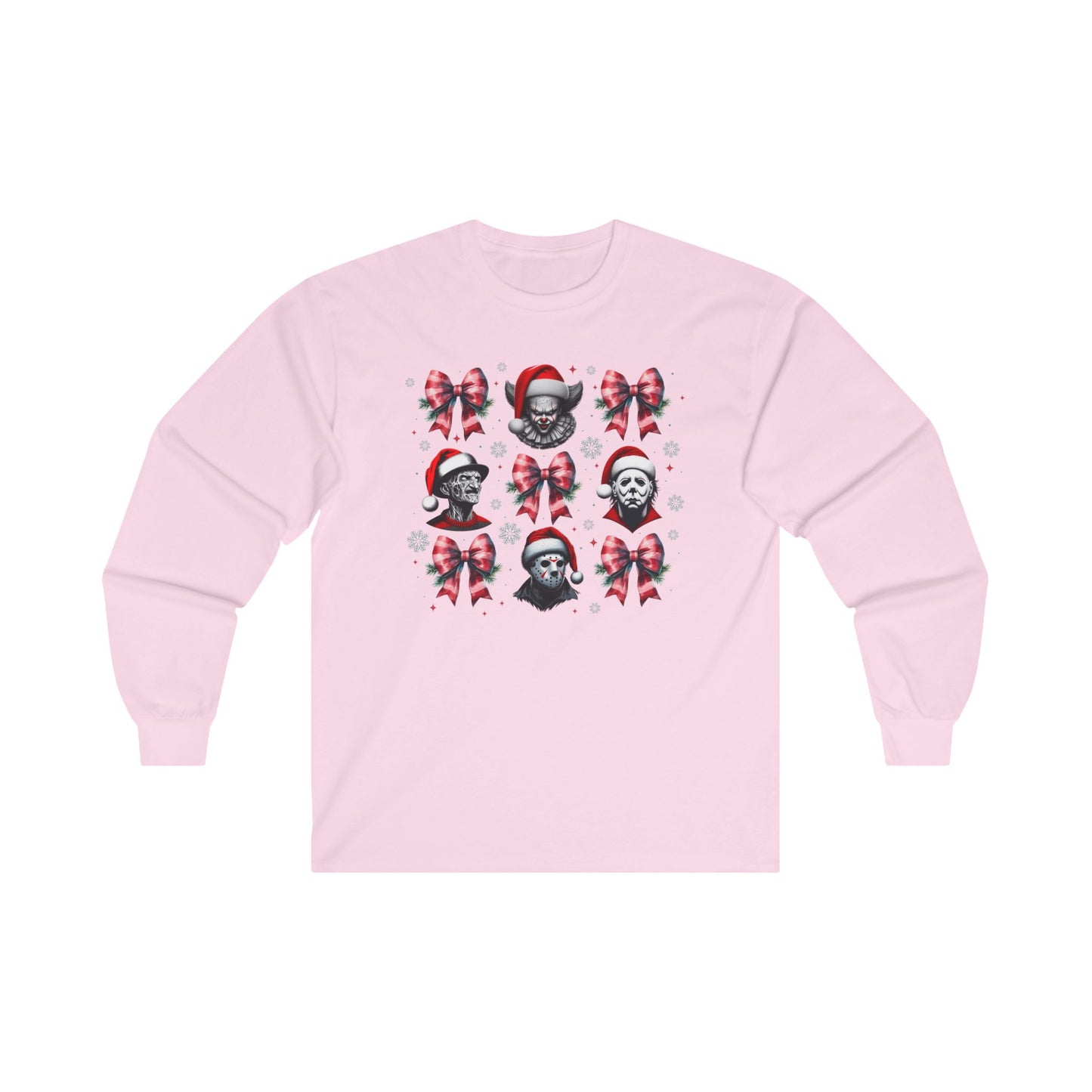 Christmas Horror Movie unisex Long Sleeve Tee