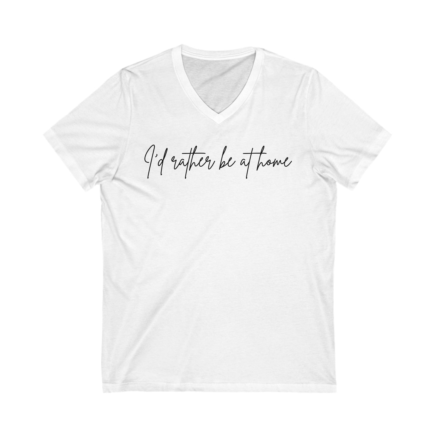 Funny Homebody V-Neck Tee