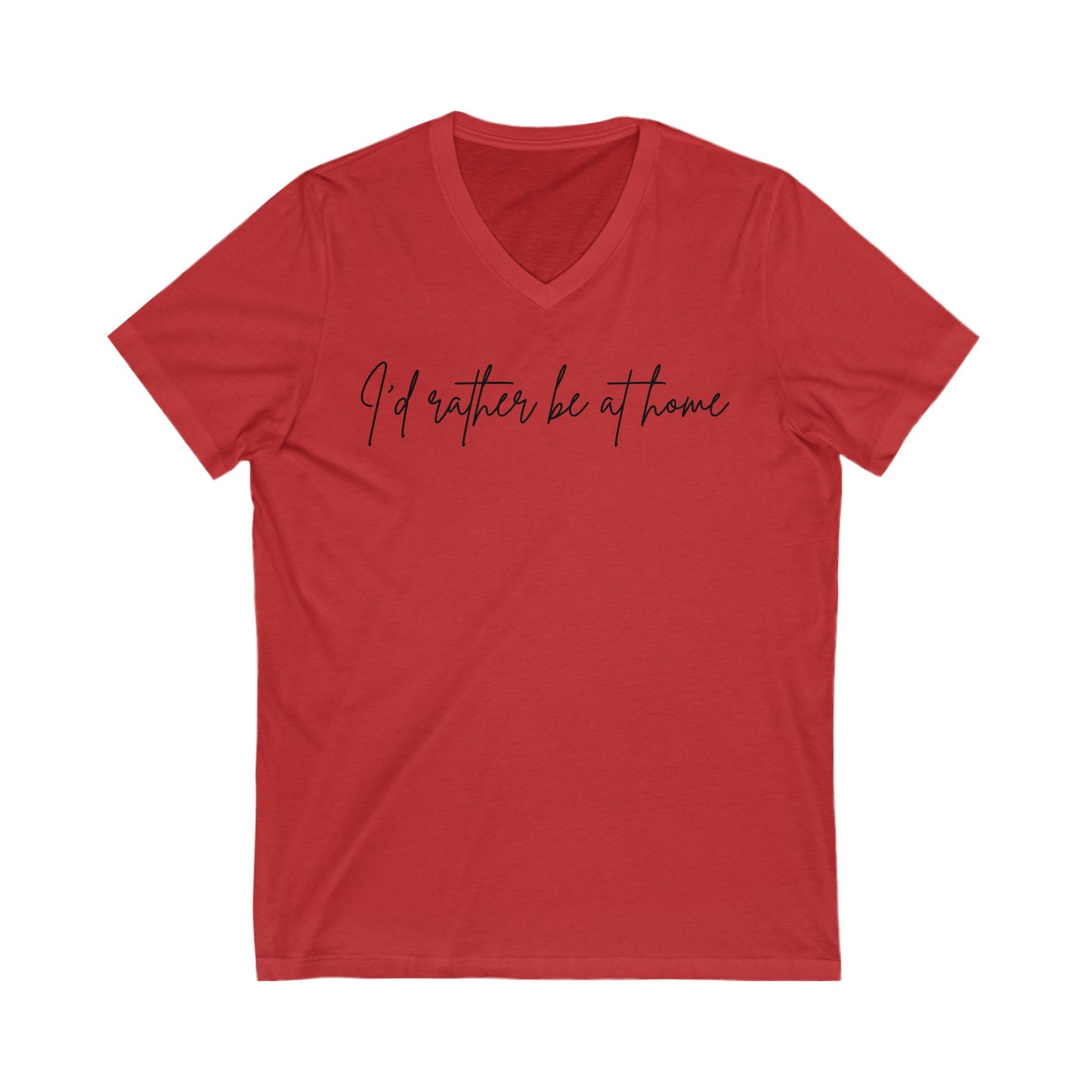 Funny Homebody V-Neck Tee