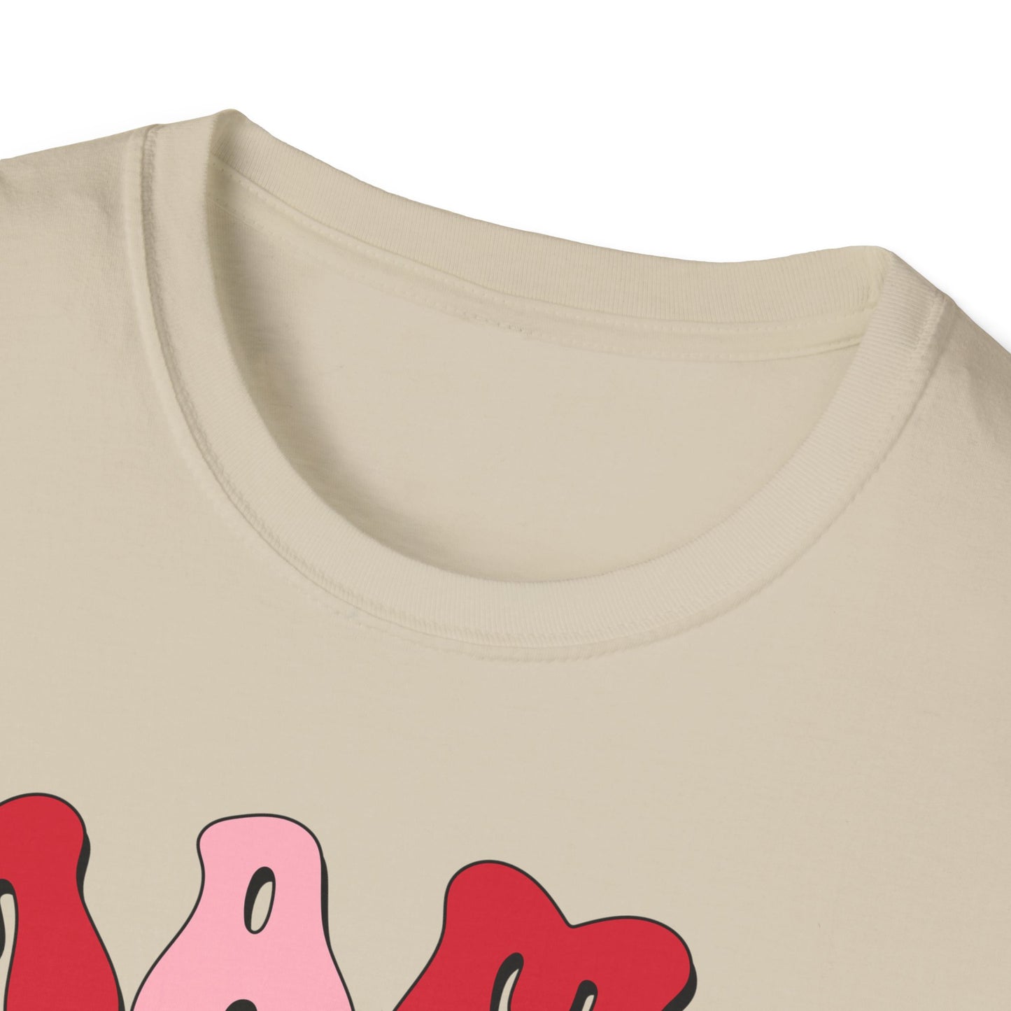 mama valentines day Unisex fitting Softstyle T-Shirt