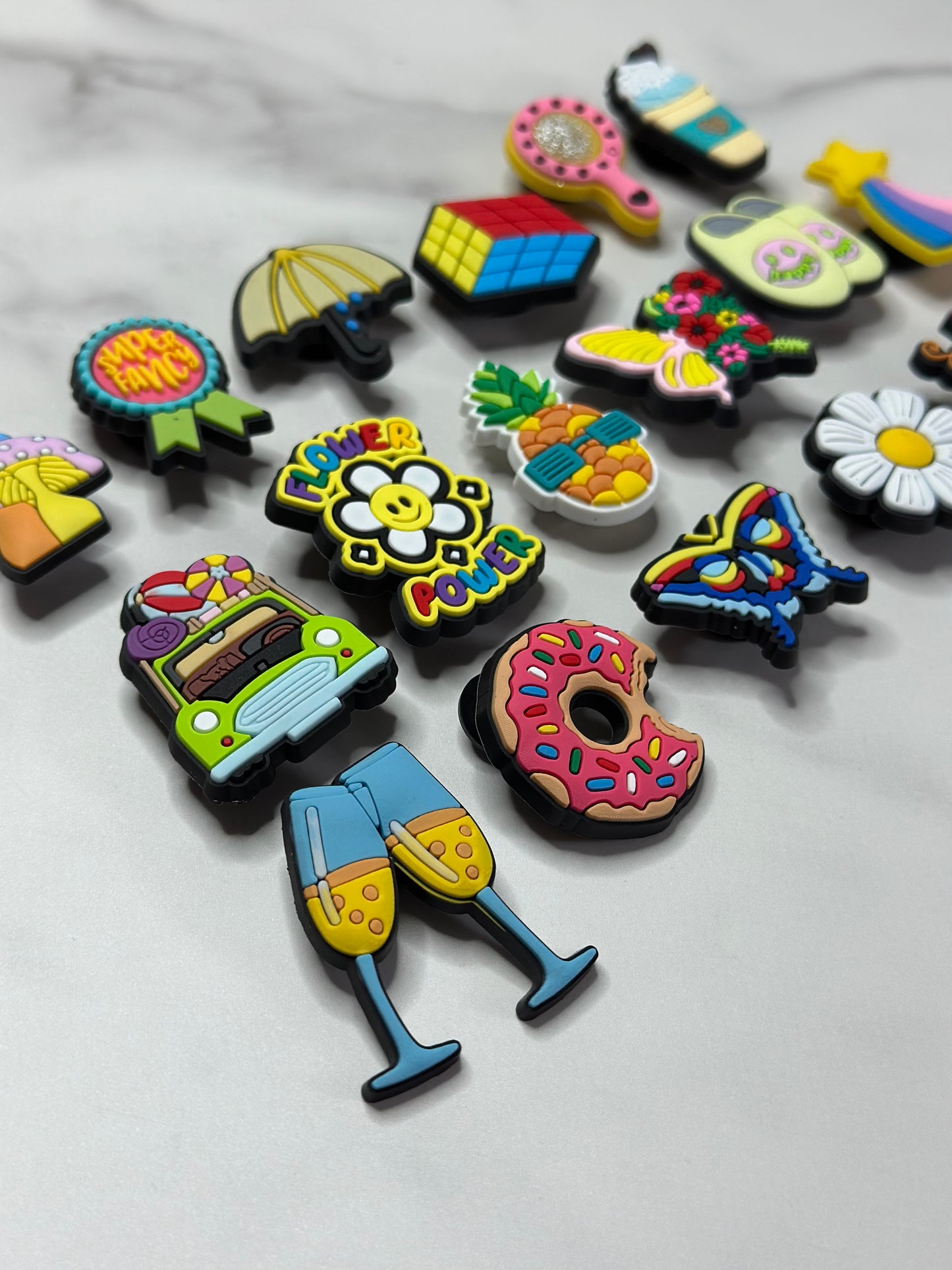 popular shoe charms for Crocs, Croc compatible shoe charms