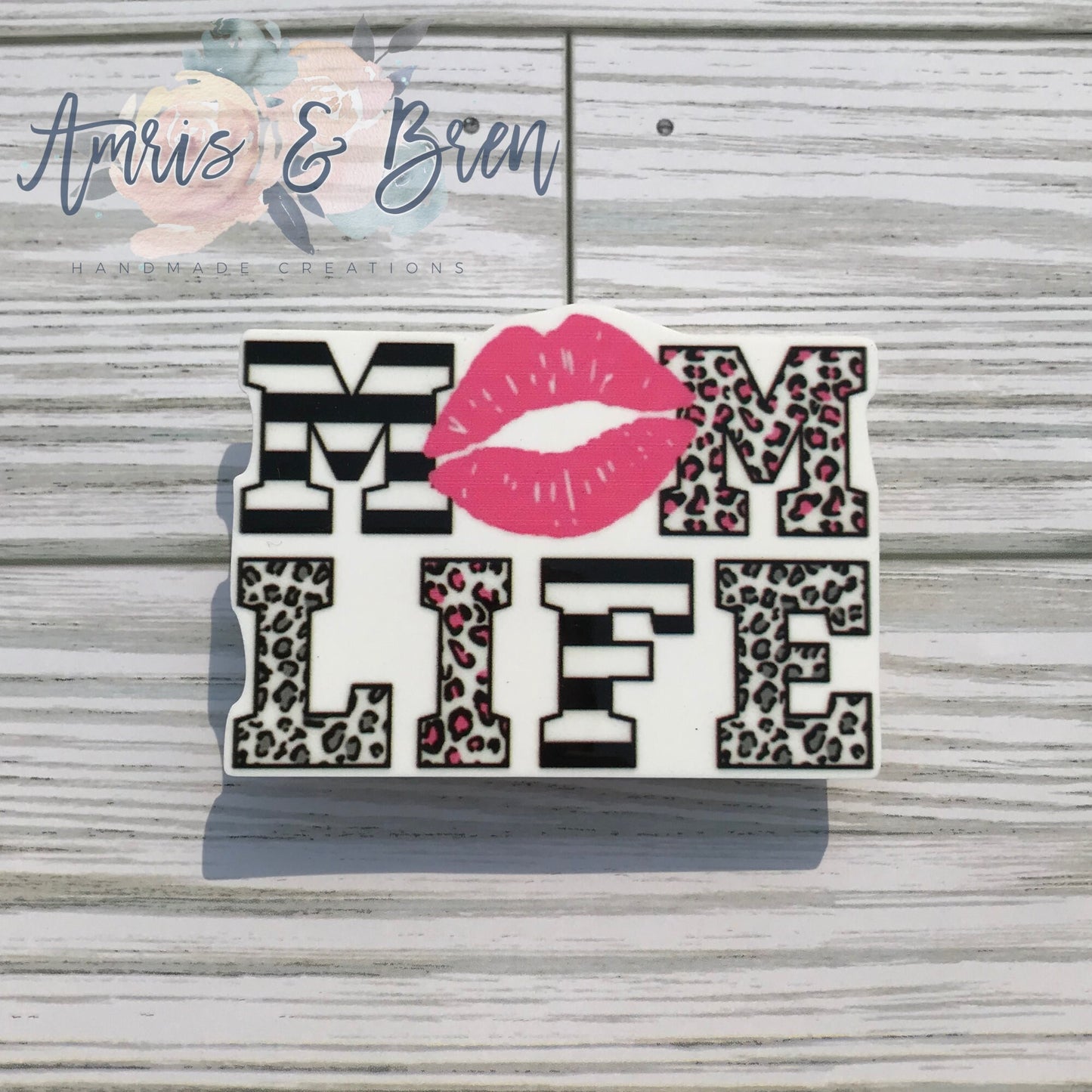 mom life acrylic charm for Bogg bag, Bogg bag compatible charms, Charms for original and baby bogg purses