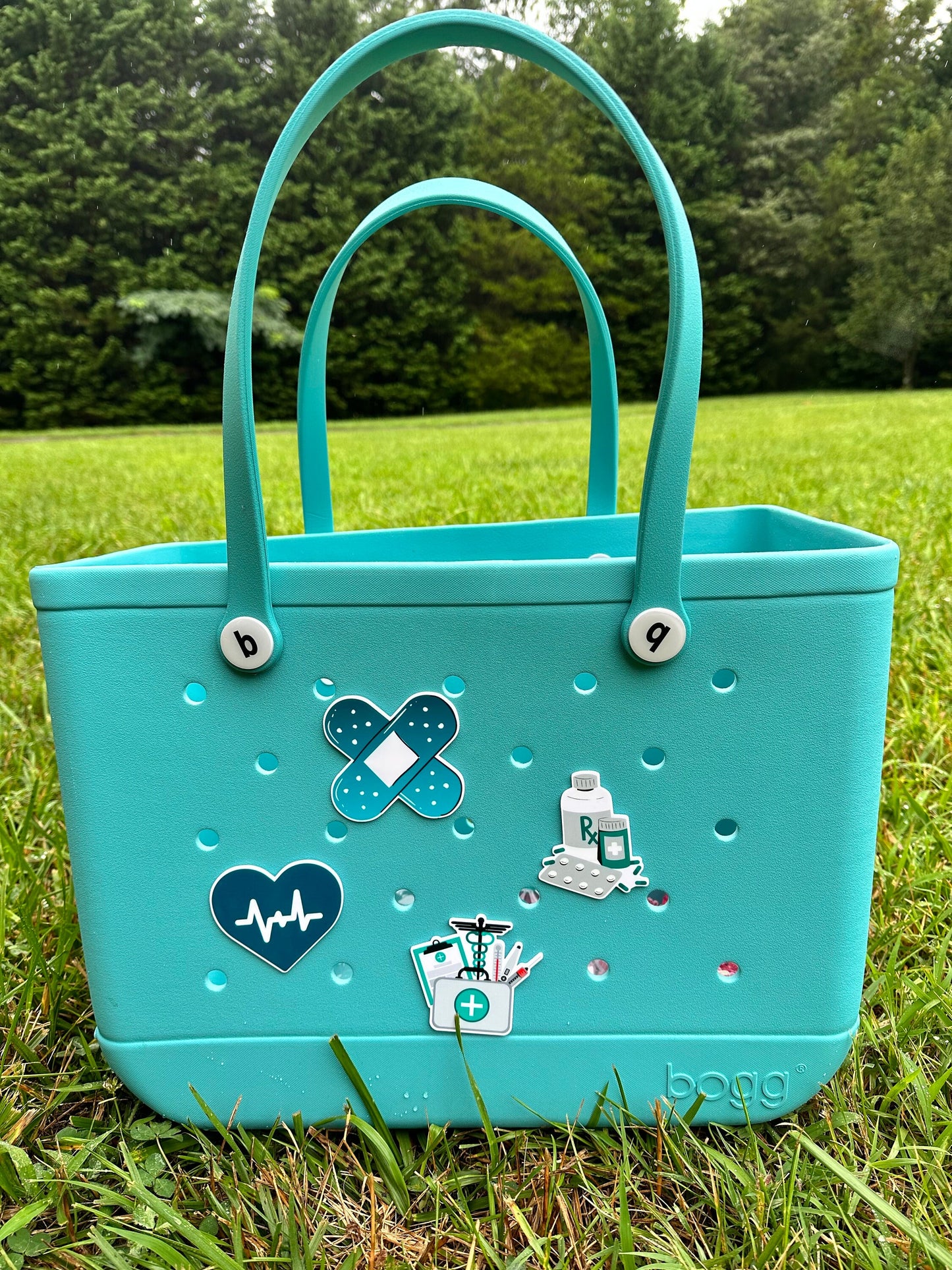 Medical themed Bogg compatible purse charm, Charms for your Bogg Bag, Compatible charms for original and baby bogg bags