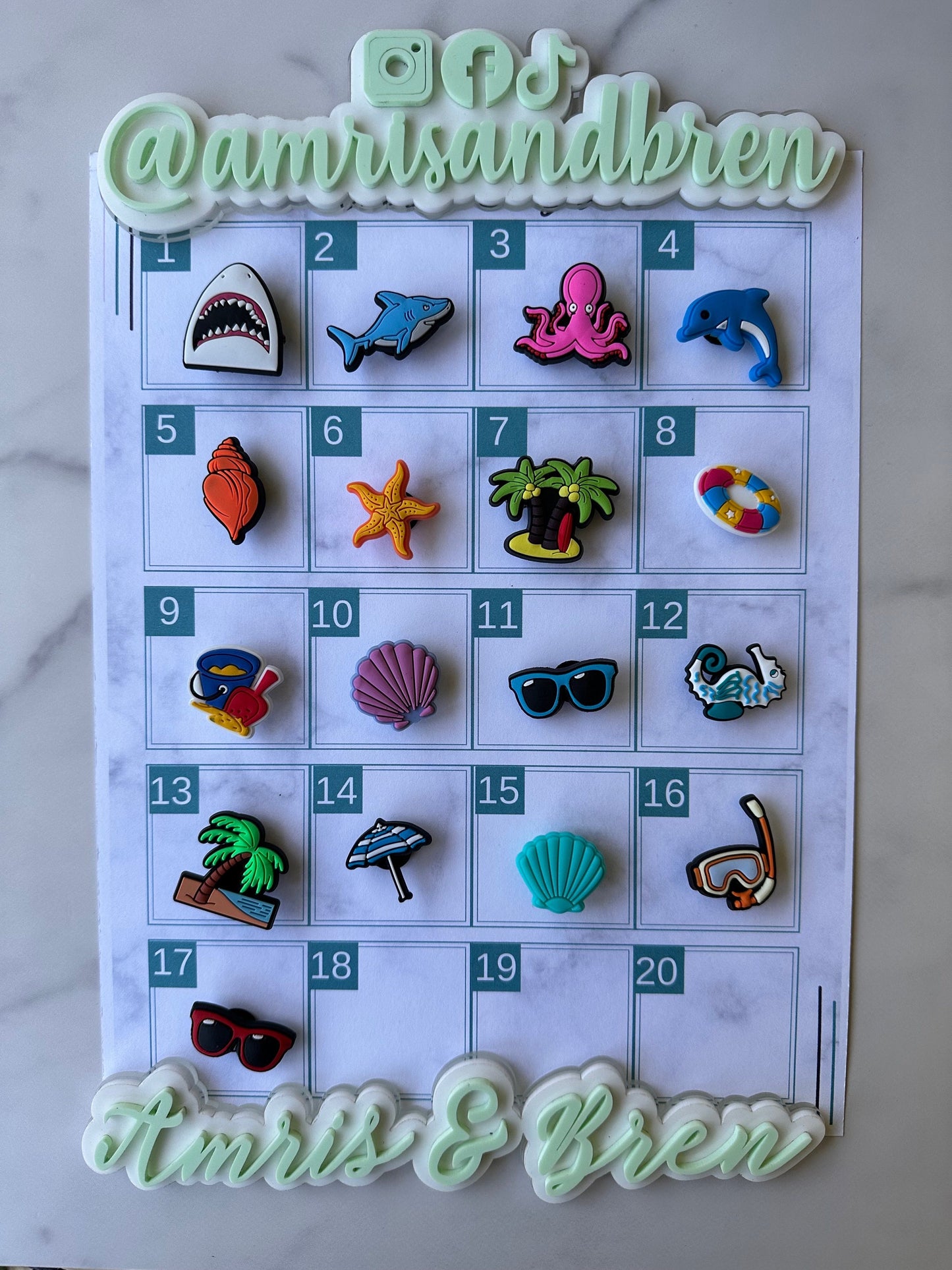 New trending summer and beach themed shoe charms for your crocs, beach shoe charms, popular summer charms, swimsuit charm, seashell charms