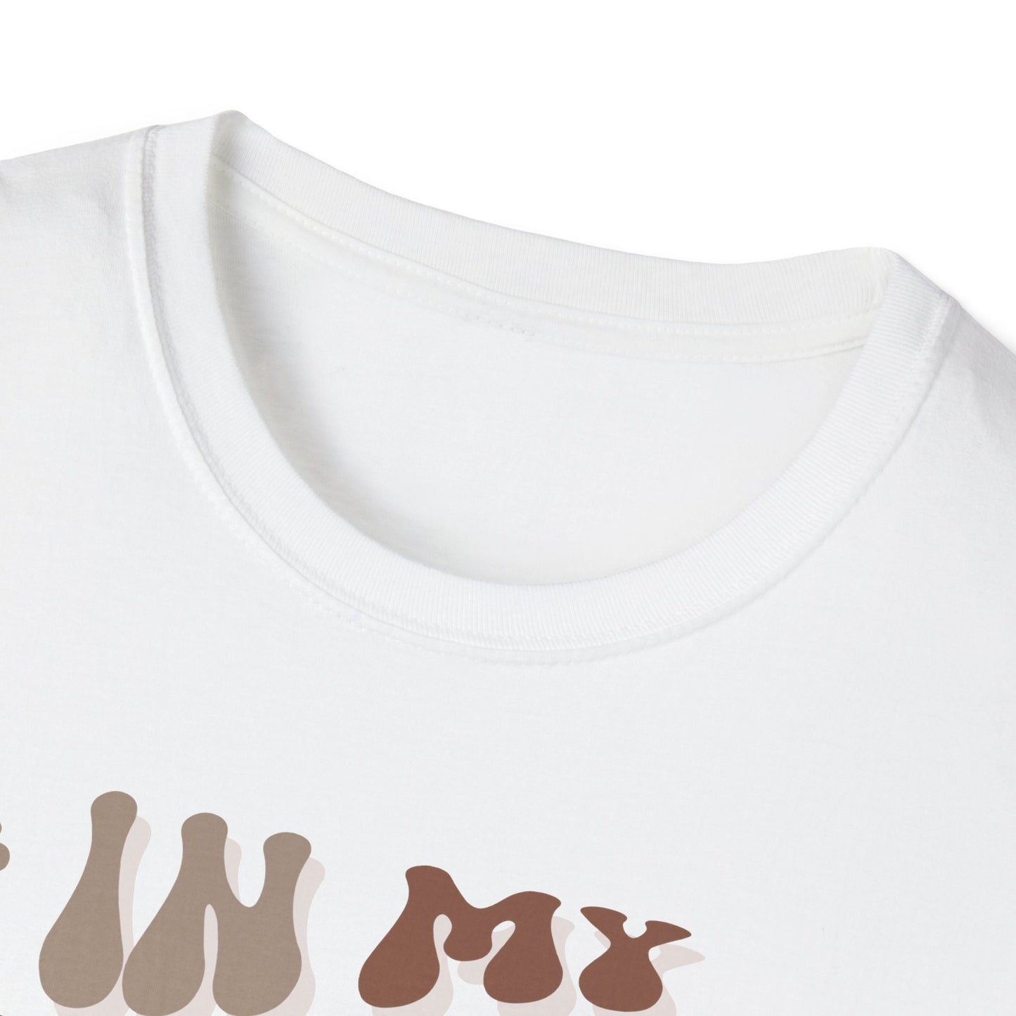 Unisex Softstyle T-Shirt, In my self love era t shirt, plus size self love shirt, tan shirts