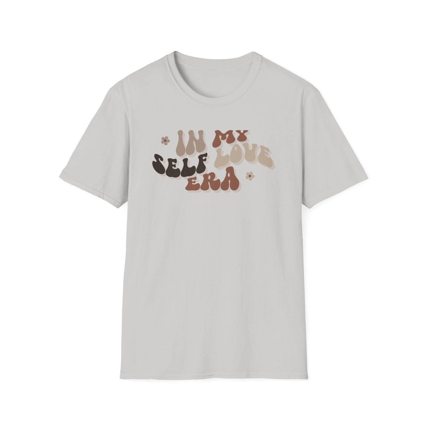 Unisex Softstyle T-Shirt, In my self love era t shirt, plus size self love shirt, tan shirts
