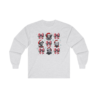 Christmas Horror Movie unisex Long Sleeve Tee