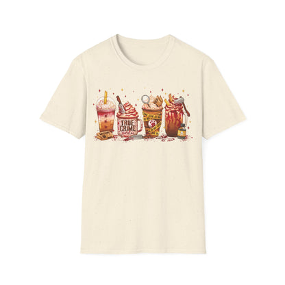 Coffee Lover True Crime Junkie T-Shirt