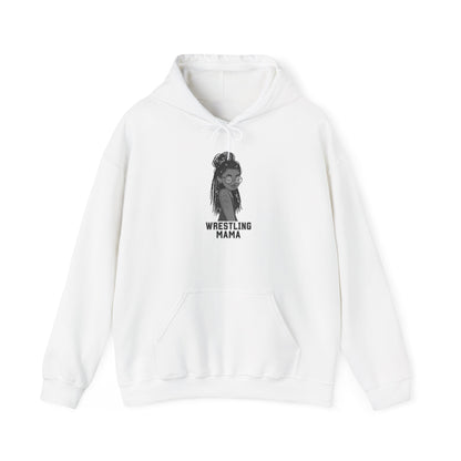wrestling mama Unisex Heavy Blend™ Hooded Sweatshirt