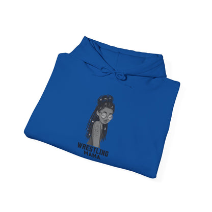 wrestling mama Unisex Heavy Blend™ Hooded Sweatshirt