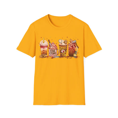Coffee Lover True Crime Junkie T-Shirt