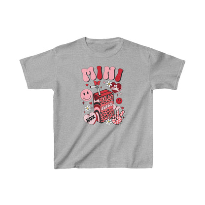 Kids mama and mini valentines day Heavy Cotton t shirt