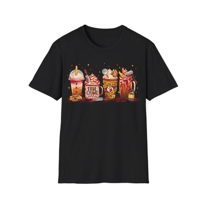 Coffee Lover True Crime Junkie T-Shirt