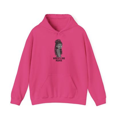 wrestling mama Unisex Heavy Blend™ Hooded Sweatshirt