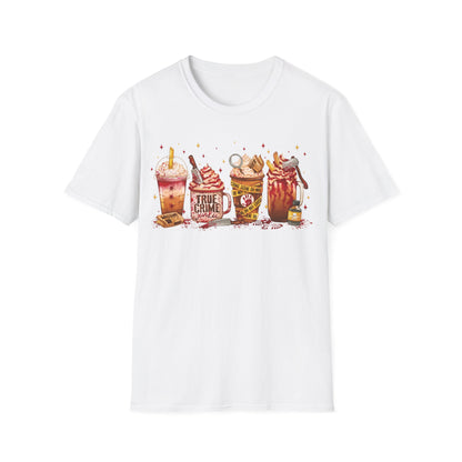 Coffee Lover True Crime Junkie T-Shirt