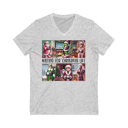 Christmas Movie Themed v-neck  Tee