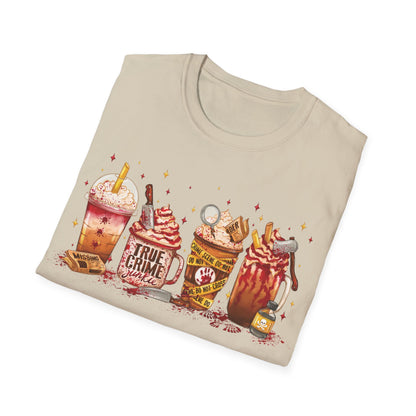 Coffee Lover True Crime Junkie T-Shirt