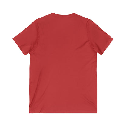 Checkered Mama V-Neck Tee
