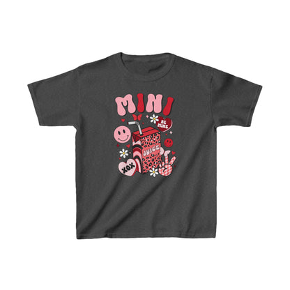 Kids mama and mini valentines day Heavy Cotton t shirt