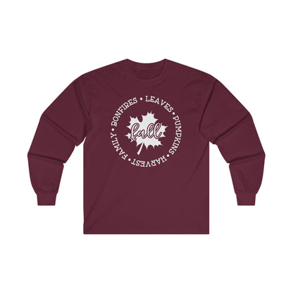 Cozy Autumn Vibes Long Sleeve Shirt - Perfect Fall Season Tee
