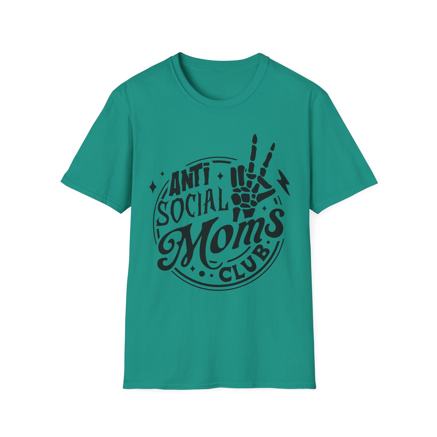 Unisex T-Shirt - Funny Anti Social Moms Club Comfy Tee