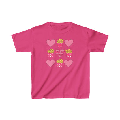 Kids T-Shirt - Fries Over Guys Girls Fun Graphic Tee