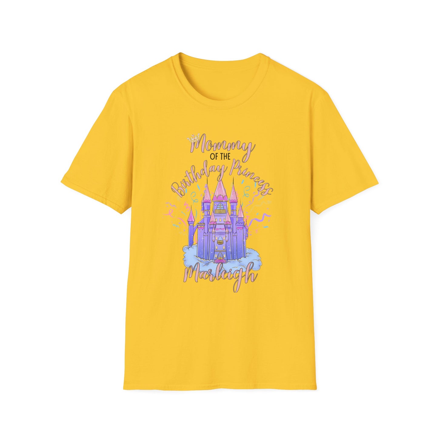 mom of the birthday princess shirt