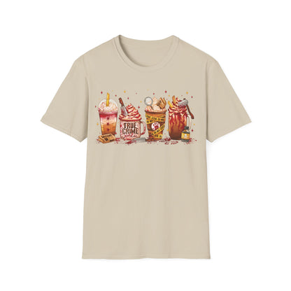 Coffee Lover True Crime Junkie T-Shirt