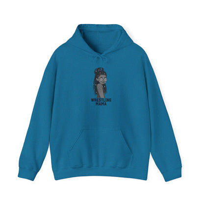 wrestling mama Unisex Heavy Blend™ Hooded Sweatshirt