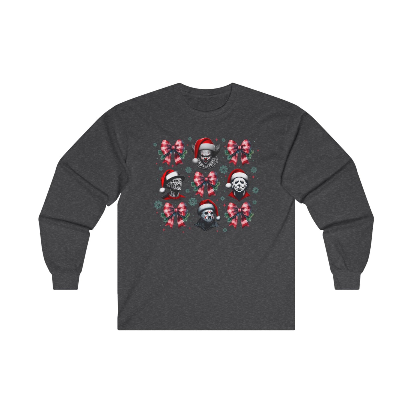 Christmas Horror Movie unisex Long Sleeve Tee